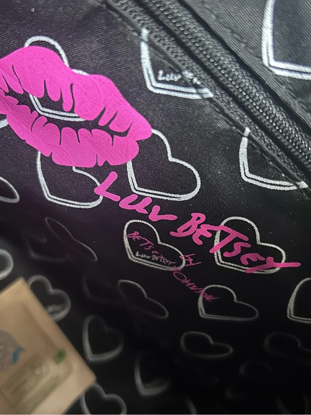 Luv Betsey by Betsey Johnson Teddy Bear Heart Satchel Crossbody Bag